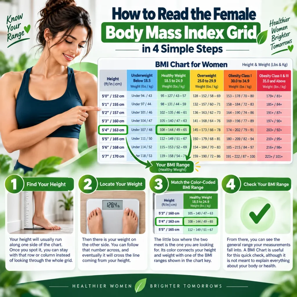 2026 bmi chart female